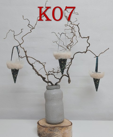 Kræmmerhus i grønt stof Kræmmerhus i grønt stof